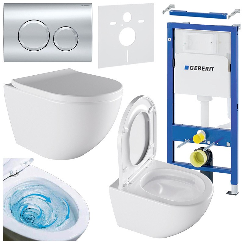 ZESTAW PODTYNKOWY WC STELAŻ GEBERIT DUOFIX MISKA NERO-WH-02 PRZYCISK DELTA 20 CHROM ZESTAW PODTYNKOWY WC STELAŻ GEBERIT DUOFIX MISKA NERO-WH-02 PRZYCISK DELTA 20 CHROM