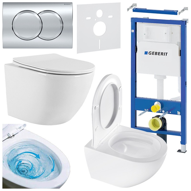 ZESTAW PODTYNKOWY WC STELAŻ GEBERIT DUOFIX MISKA NERO-WH-03 PRZYCISK DELTA 01 CHROM ZESTAW PODTYNKOWY WC STELAŻ GEBERIT DUOFIX MISKA NERO-WH-03 PRZYCISK DELTA 01 CHROM
