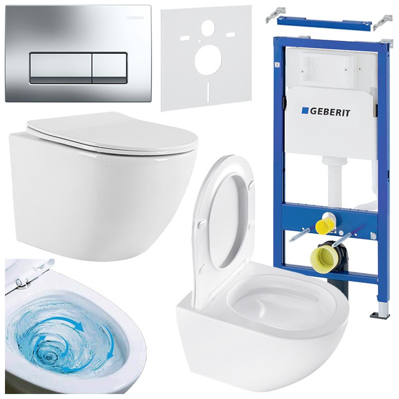 ZESTAW PODTYNKOWY WC STELAŻ GEBERIT DUOFIX MISKA NERO-WH-03 PRZYCISK DELTA 50 CHROM ZESTAW PODTYNKOWY WC STELAŻ GEBERIT DUOFIX MISKA NERO-WH-03 PRZYCISK DELTA 50 CHROM