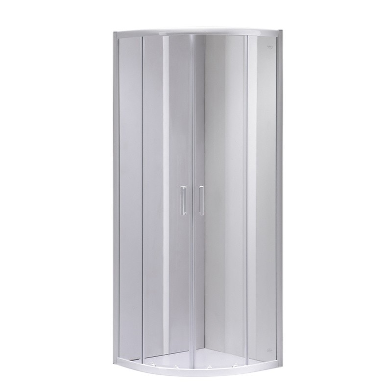 KABINA PRYSZNICOWA PÓŁOKRĄGŁA KZ94A BIAŁA 80x80 CM KABINA PRYSZNICOWA PÓŁOKRĄGŁA KZ94A BIAŁA 80x80 CM