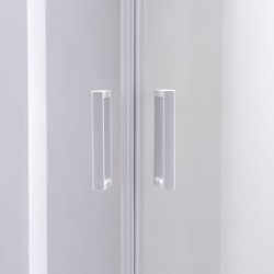 KABINA PRYSZNICOWA PÓŁOKRĄGŁA KZ94C BIAŁA 100x100 CM