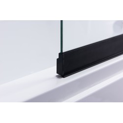 PARAWAN NAWANNOWY PR07 CZARNY 85x150 CM 6 MM