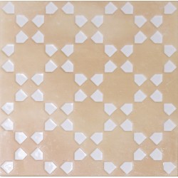 BEJMAT DECOR BISCUIT WHITE BEJMAT WOW Płytka Gresowa 125062
