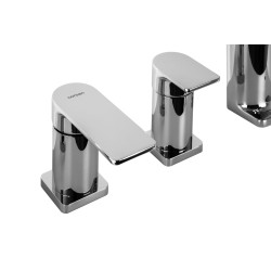 Bateria wannowa otworowa Corsan CMB7142CH Trino chromowana