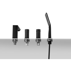 Bateria wannowa otworowa Corsan CMB7142BL Trino czarna