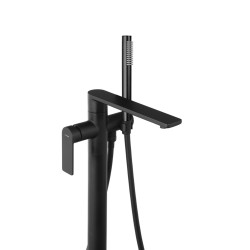 Bateria wannowa wolnostojąca Corsan CMB7159BL Trino czarna