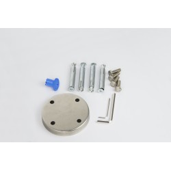 Bateria wannowa wolnostojąca Corsan CMB7159CH Trino chromowana