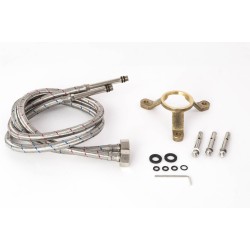 Bateria wannowa wolnostojąca Corsan CMM35CH Lugo chromowana