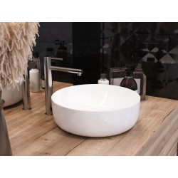 Bateria umywalkowa Corsan CMB7512CH Lugo wysoka chromowana