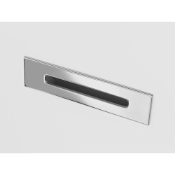 Wanna wolnostojąca Corsan RENO 170 x 80 cm z boczną półką Korek klik-klak Chrom
