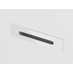 Wanna wolnostojąca Corsan RENO 170 x 80 cm z boczną półką Korek klik-klak Biały