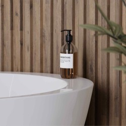 Wanna wolnostojąca Corsan RENO 170 x 80 cm z boczną półką Korek klik-klak Czarny