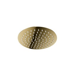 Zestaw prysznicowy podtynkowy Corsan Lugo Termostat Deszczownica 25cm Złoty