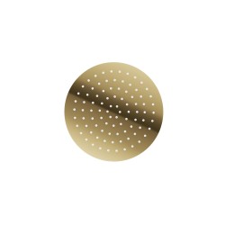 Zestaw prysznicowy podtynkowy Corsan Lugo Termostat Deszczownica 25cm Złoty