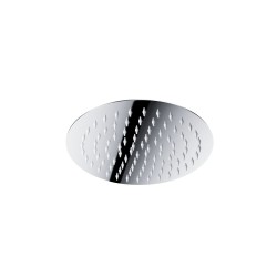 Zestaw prysznicowy Corsan Lugo chrom z deszczownicą 25 cm, baterią termostatyczną i prysznicem