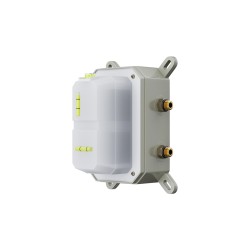 Zestaw prysznicowy Corsan Ango czarny z deszczownicą 30 cm, baterią termostatyczną i słuchawką