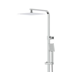 Zestaw natryskowy Kolumna prysznicowa Corsan ANGO Deszczownica 25cm Chrom
