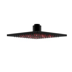 Zestaw prysznicowy Kolumna natryskowa Corsan ANGO Deszczownica LED Czarna