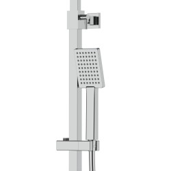 Zestaw prysznicowy Kolumna natryskowa Corsan ANGO Deszczownica LED Chrom
