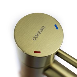 Bateria bidetowa Corsan CMB7531BGL Lugo Złoto Szczotkowane