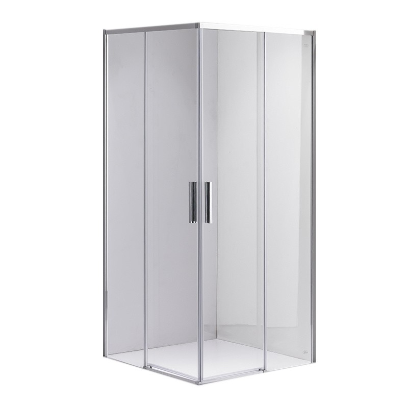KABINA PRYSZNICOWA KWADRATOWA SUPER SLIM NOVA CHROM 80x80 CM 6 MM KABINA PRYSZNICOWA KWADRATOWA SUPER SLIM NOVA CHROM 80x80 CM 6 MM