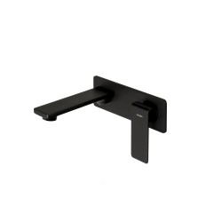 Bateria umywalkowa podtynkowa Corsan CMB7115BL Trino czarna