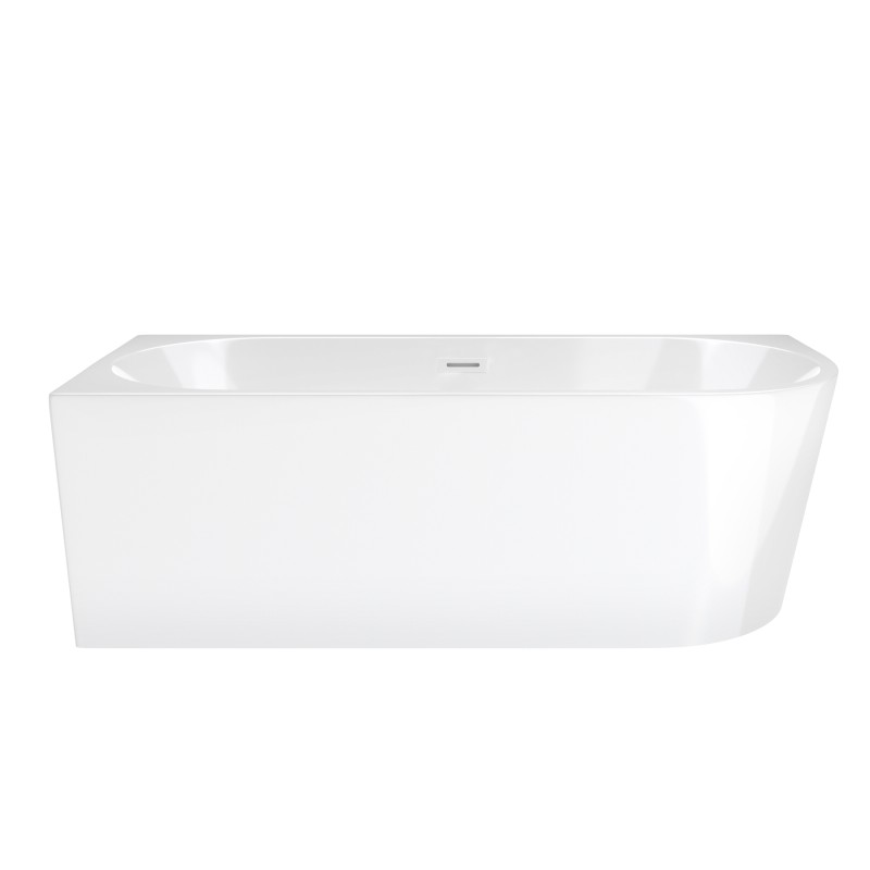 Wanna wolnostojąca narożna Corsan INTERO SLIM 150 x 75 Montaż lewostronny Korek klik-klak Biały Wanna wolnostojąca narożna Corsan INTERO SLIM 150 x 75 Montaż lewostronny Korek klik-klak Biały