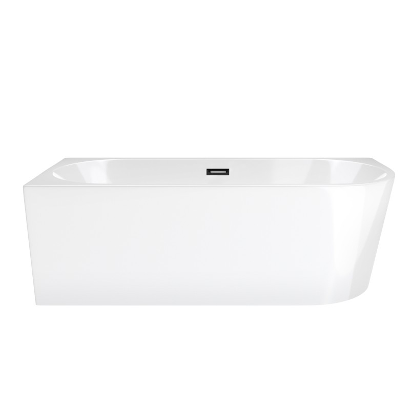 Wanna wolnostojąca narożna Corsan INTERO SLIM 150 x 75 Montaż lewostronny Korek klik-klak Grafit / GunMetal Wanna wolnostojąca narożna Corsan INTERO SLIM 150 x 75 Montaż lewostronny Korek klik-klak Grafit / GunMetal