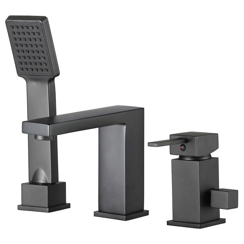BATERIA ŁAZIENKOWA NAWANNOWA F301B CZARNA BATERIA ŁAZIENKOWA NAWANNOWA F301B CZARNA