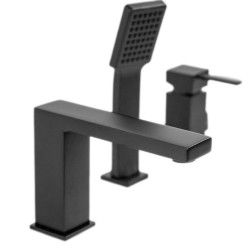 BATERIA ŁAZIENKOWA NAWANNOWA F301B CZARNA