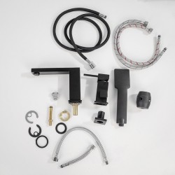 BATERIA ŁAZIENKOWA NAWANNOWA F301B CZARNA