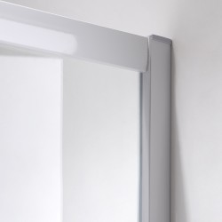 KABINA PRYSZNICOWA KWADRATOWA KZ93B BIAŁA 90x90 CM