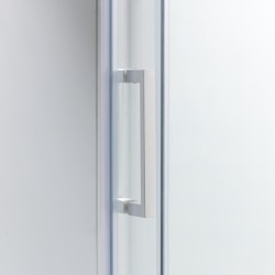 KABINA PRYSZNICOWA PROSTOKĄTNA KZ202C BIAŁA 120x90 CM