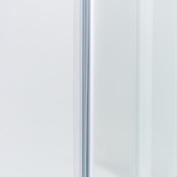 KABINA PRYSZNICOWA PROSTOKĄTNA KZ203A BIAŁA 100x80 CM