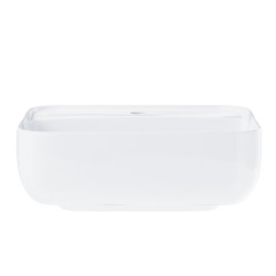 Umywalka nablatowa Corsan 649902 kwadratowa 395x395x145 mm z otworem na baterię