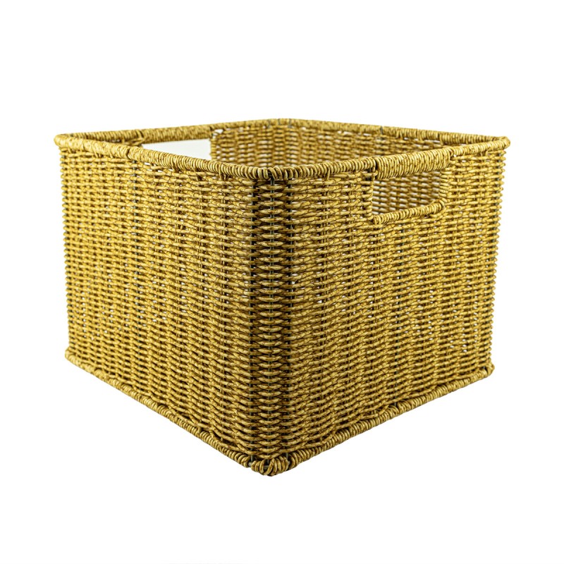 Kosz pleciony z technorattanu 019B rozmiar 36x35x23 Kosz pleciony z technorattanu 019B rozmiar 36x35x23