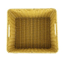 Kosz pleciony z technorattanu 019B rozmiar 36x35x23