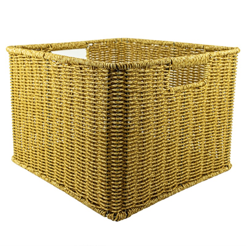 Kosz pleciony z technorattanu 019A rozmiar 38x38x24 Kosz pleciony z technorattanu 019A rozmiar 38x38x24
