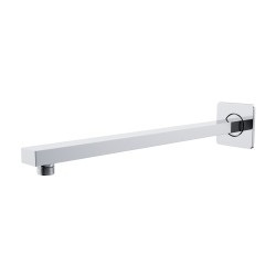 Zestaw prysznicowy Corsan Ango chrom z deszczownicą 25 cm, baterią, słuchawką i wylewką