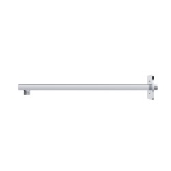 Zestaw prysznicowy Corsan Ango chrom z deszczownicą 25 cm, baterią, słuchawką i wylewką