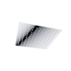 Zestaw prysznicowy Corsan Ango chrom z deszczownicą 25 cm, baterią, słuchawką i wylewką