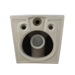MISKA WC WISZĄCA TORNADO MIZU-WH-GL-TR-02 BIAŁA DESKA WOLNOOPADAJĄCA DUROPLAST