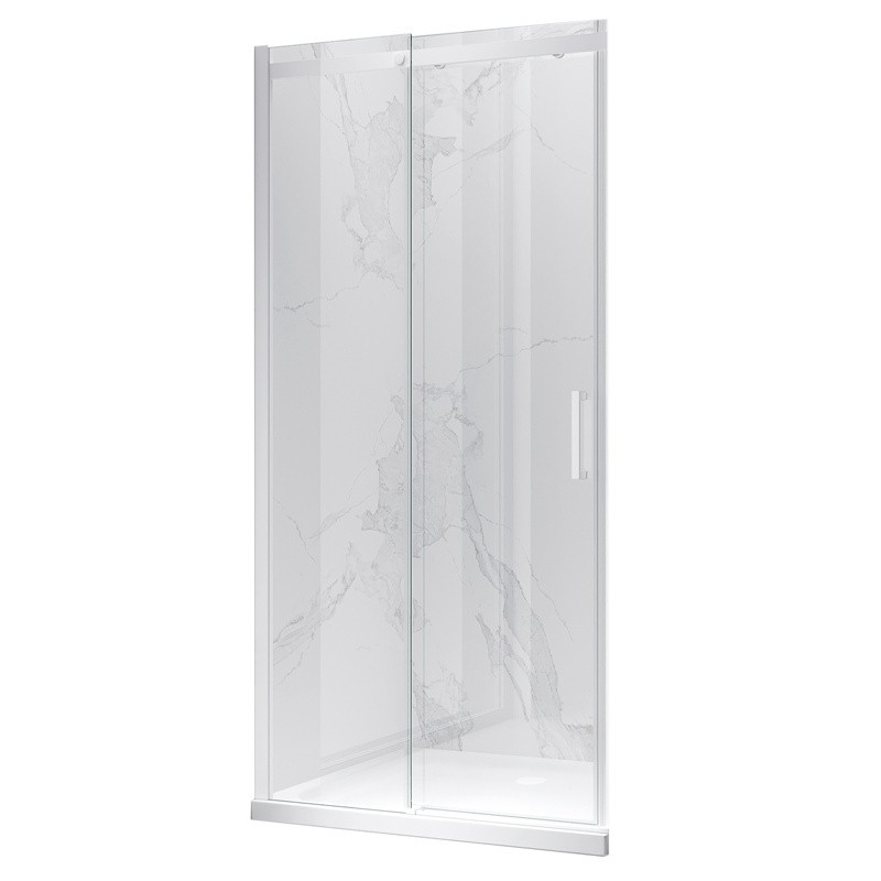 DRZWI PRYSZNICOWE KZ09E BIAŁE 135-140 CM 8 MM DRZWI PRYSZNICOWE KZ09E BIAŁE 135-140 CM 8 MM