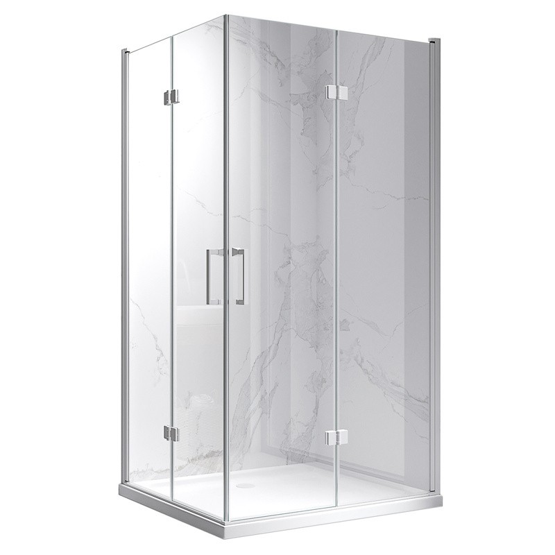 KABINA PRYSZNICOWA PROSTOKĄTNA KZ12B BIAŁA 100x80 CM KABINA PRYSZNICOWA PROSTOKĄTNA KZ12B BIAŁA 100x80 CM
