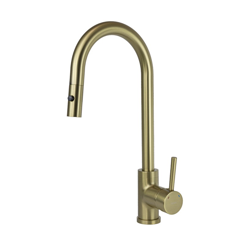 Bateria Corsan CMB7563BGL Lugo szczotkowane złoto