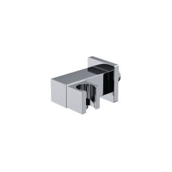 Zestaw prysznicowy Corsan CMZ068CH chrom z deszczownicą i głowicą mieszaczową