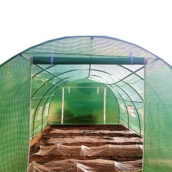 FOLIA ZAMIENNA NA TUNEL OGRODOWY PTF07W BIAŁA 6x3 M2 PODWÓJNE DRZWI