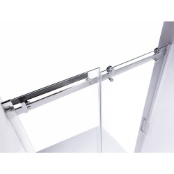 DRZWI PRYSZNICOWE SH03E CHROM 125-130 CM 8 MM