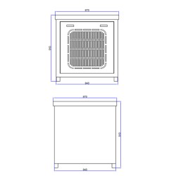 WANNA LODOWA COLD TUB KRIOTERAPIA MORSOWANIE POLAR-ICE-BL 172X87