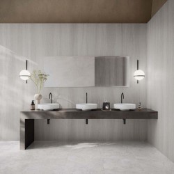 DOUBLE LINEAR GREY NAT R120X280 FLAVIKER Płytka gresowa